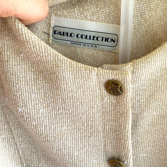 PABLO COLLECTION- Retro Casual Skirt/Jacket Combo - Picture 2 of 4